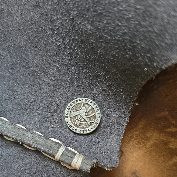 Birkenstock Black Loafers Slip-Ons Comfortable Casual - Picture 5 of 6